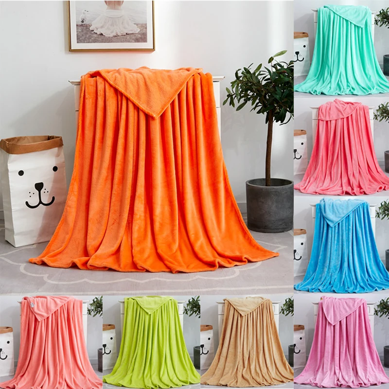 Hot Home textile flannel weighted Blanket super warm soft solid blankets throw on Sofa/Bed/ Travel patchwork Bedspread Decor
Hot Home textile flannel weighted Blanket super warm soft solid blankets throw on Sofa/Bed/ Travel patchwork Bedspread Decor