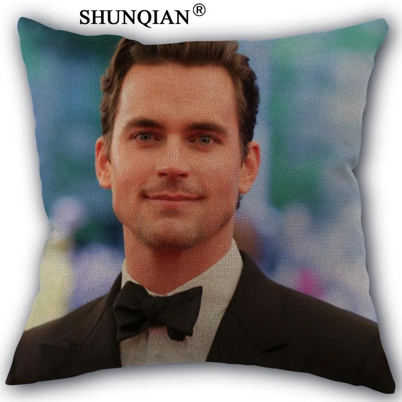 Matt Bomer Pillowcase Custom Cotton Linen Square Decorative Pillow Cases Cover Zippered 45x45cm one side
Matt Bomer Pillowcase Custom Cotton Linen Square Decorative Pillow Cases Cover Zippered 45x45cm one side
