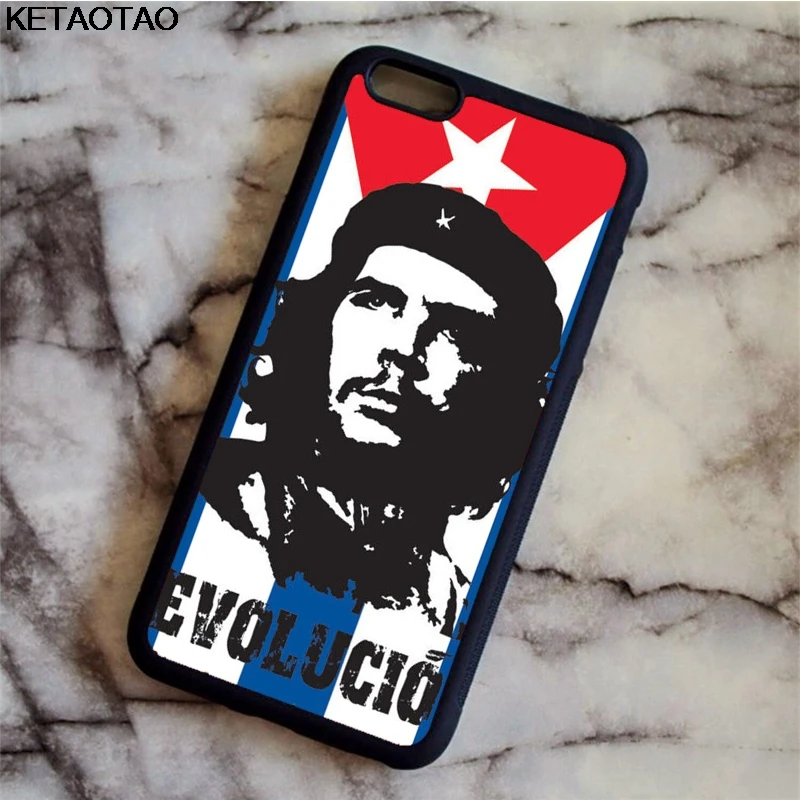 KETAOTAO Che Guevara кубинские революционные чехлы для телефонов iPhone 4S 5C 5S 6S 7 8 Plus X Samsung