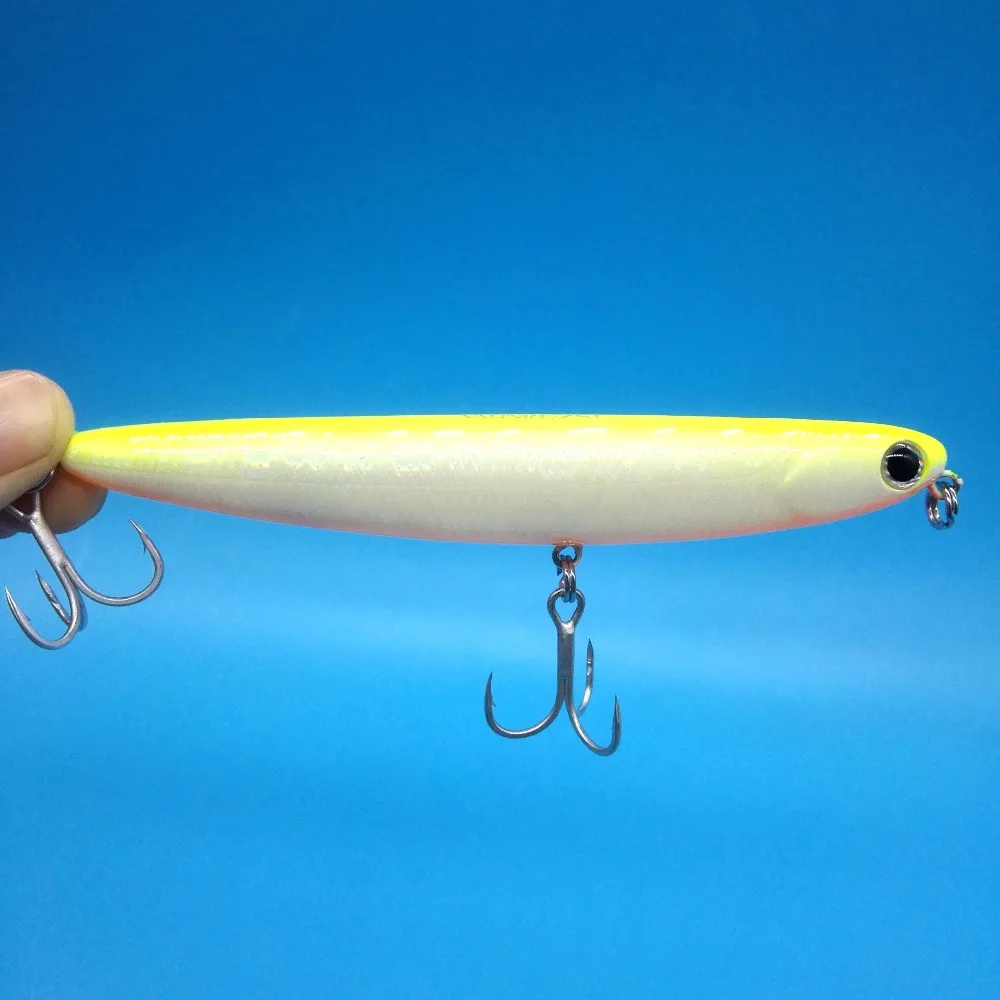 TSURINOYA 5PCS/LOT Pencil Walking Dog Lures 13g/110mmTopwater Pencil Fishing Lure Hard Bait Artificial Bait Full Swimming Layer
TSURINOYA 5PCS/LOT Pencil Walking Dog Lures 13g/110mmTopwater Pencil Fishing Lure Hard Bait Artificial Bait Full Swimming Layer