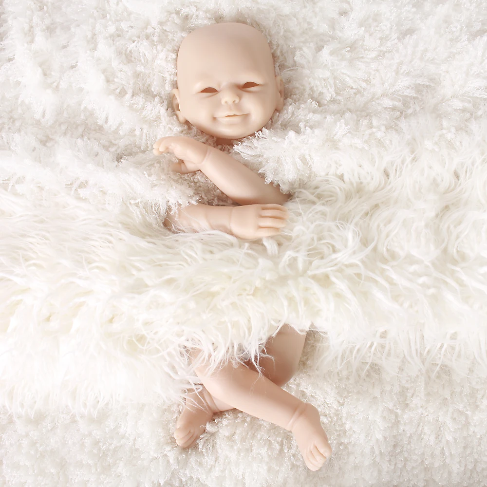 50cm Reborn Doll Kit DIY Lifelike Soft Silicone Vinyl Real GentleTouch Unpainted Doll Part Unfinished Relieve Pressure Art Works
50cm Reborn Doll Kit DIY Lifelike Soft Silicone Vinyl Real GentleTouch Unpainted Doll Part Unfinished Relieve Pressure Art Works