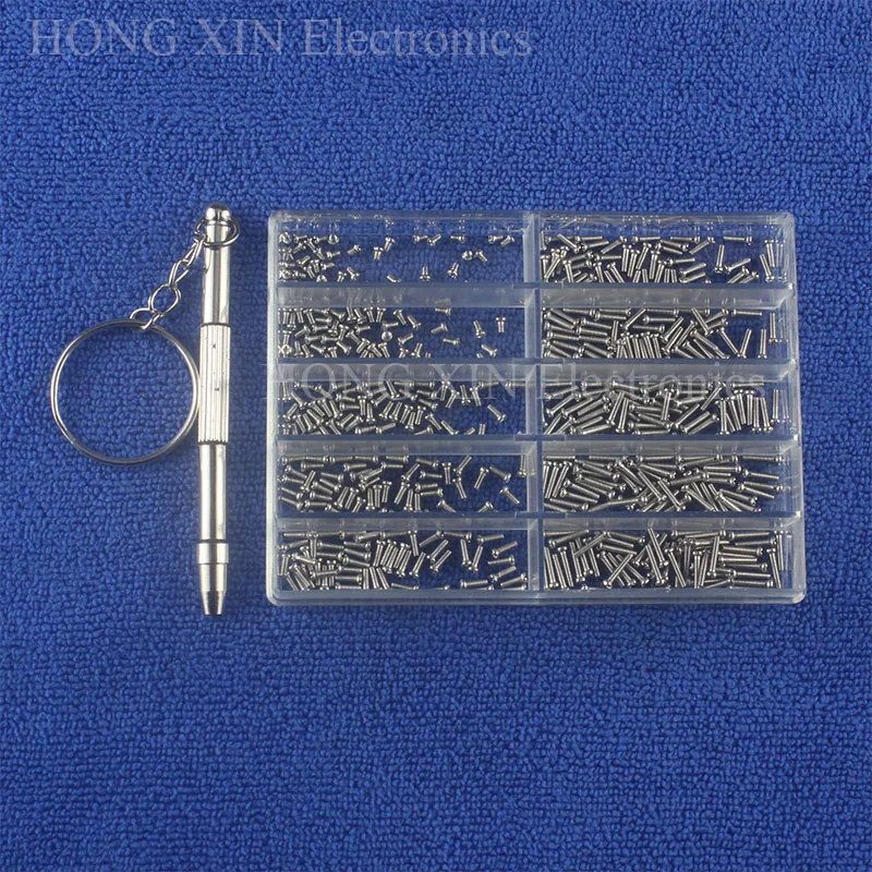500pcs Universal Assorted Tiny Precision Screws For Watch Eyeglass Glasses Phone Tablet Repair Tool Set Kit with screwdriver
500pcs Universal Assorted Tiny Precision Screws For Watch Eyeglass Glasses Phone Tablet Repair Tool Set Kit with screwdriver