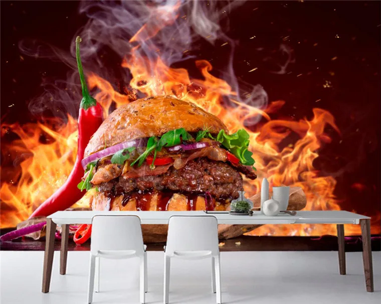 Papel de pared Fast food Hamburger Vegetables Food 3d wallpaper,living room kitchen restaurant fast food shop paper home decor
Papel de pared Fast food Hamburger Vegetables Food 3d wallpaper,living room kitchen restaurant fast food shop paper home decor