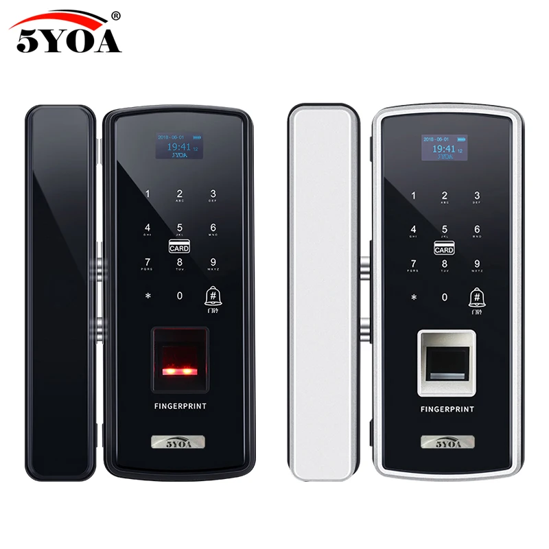 Glass Fingerprint Lock Digital Electronic Door Lock For Home Anti-theft Intelligent Password RFID Card Standalone Opener Smart
Glass Fingerprint Lock Digital Electronic Door Lock For Home Anti-theft Intelligent Password RFID Card Standalone Opener Smart