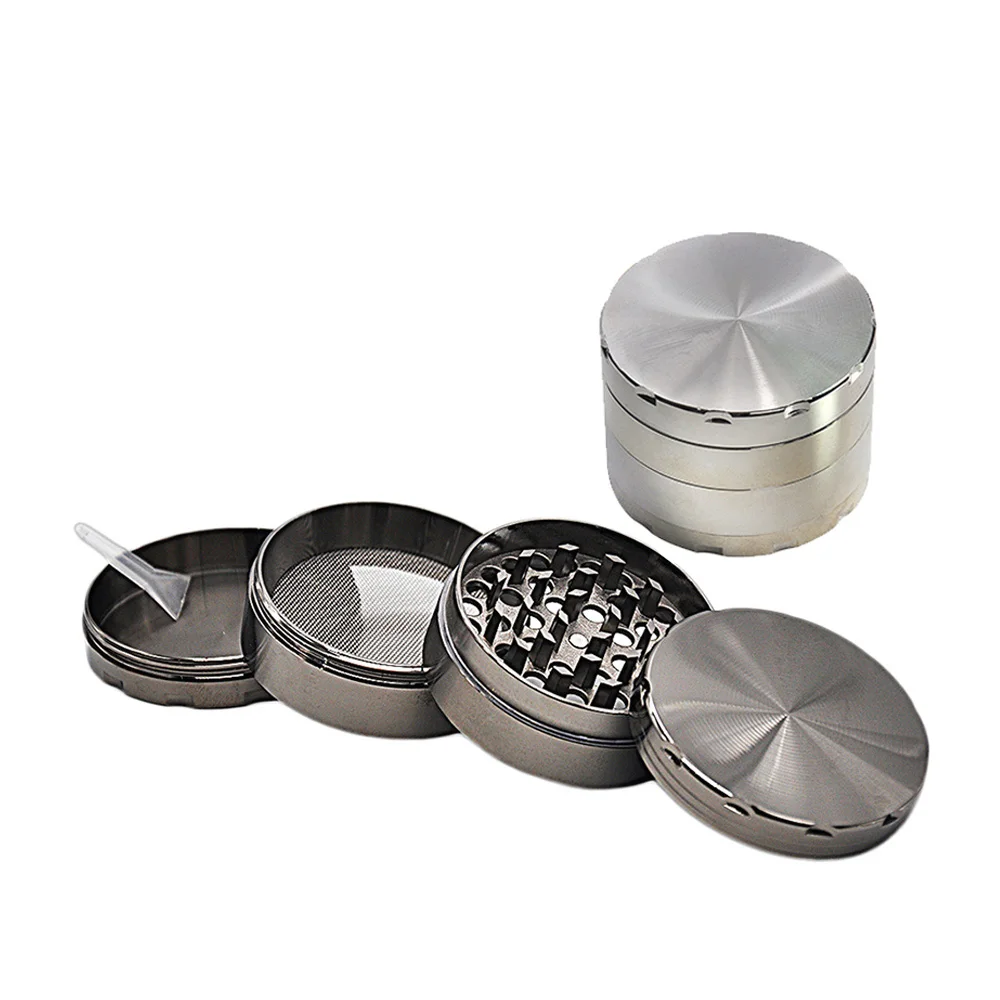 HORNET Weed 4 Layers 56mm Zinc Alloy Tobacco Crusher Manual Grinder Spice Mill Crusher Diamond Teeth Smoking Accessories
HORNET Weed 4 Layers 56mm Zinc Alloy Tobacco Crusher Manual Grinder Spice Mill Crusher Diamond Teeth Smoking Accessories