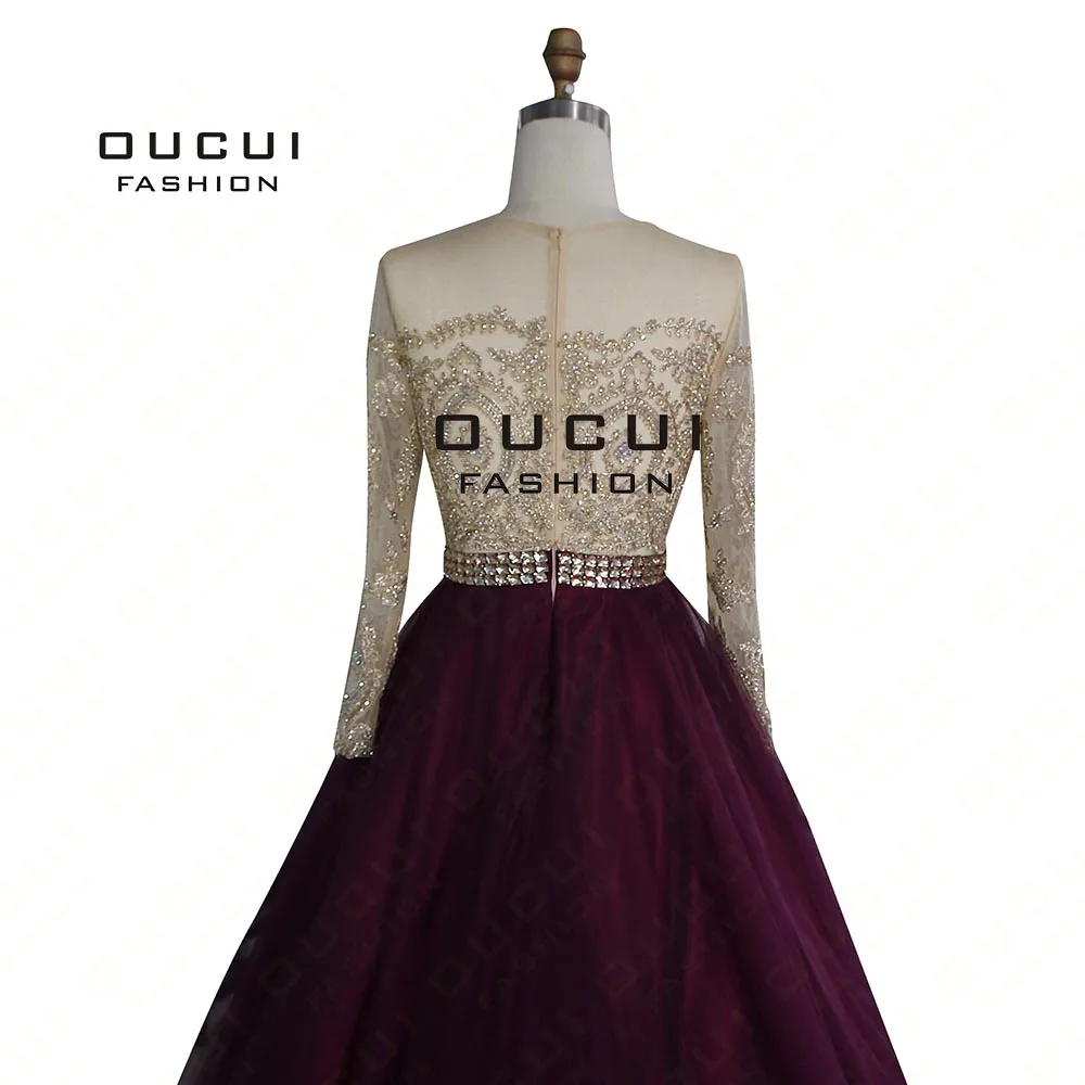 Real Photos Prom Dress Evening Long Gown Party Ball Gown Full Drilling Handmade Long Sleeves Beaded Sashes Embroidery OL103027
Real Photos Prom Dress Evening Long Gown Party Ball Gown Full Drilling Handmade Long Sleeves Beaded Sashes Embroidery OL103027