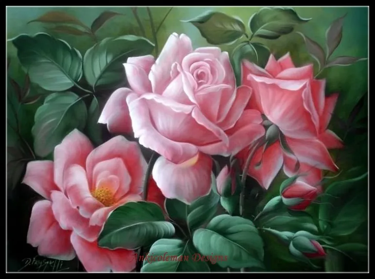 Embroidery Counted Cross Stitch Kits Needlework - Crafts 14 ct DMC DIY Arts Handmade Decor - Roses 6
Embroidery Counted Cross Stitch Kits Needlework - Crafts 14 ct DMC DIY Arts Handmade Decor - Roses 6