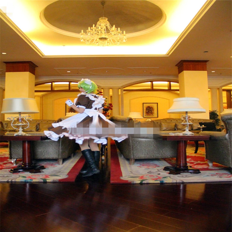 Anime Cosplay Costume VOCALOID Bad End Night Megpoid/Gumi Lolita Dress Handmaid's Dress Z
Anime Cosplay Costume VOCALOID Bad End Night Megpoid/Gumi Lolita Dress Handmaid's Dress Z