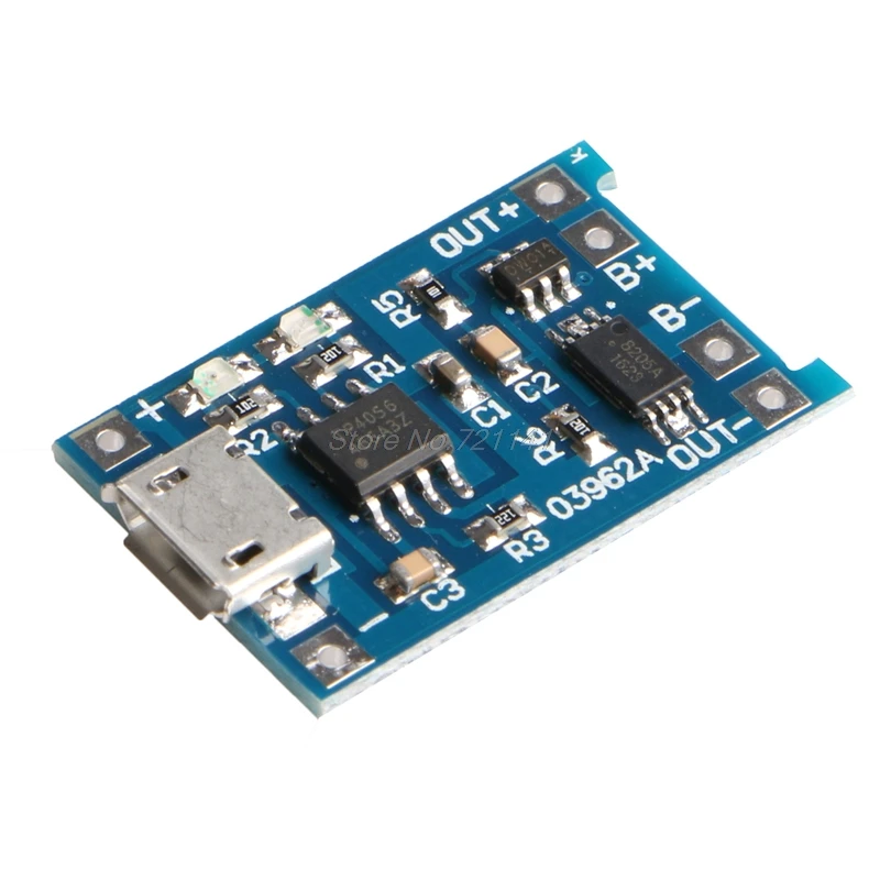 1PC Micro 5V 1A USB 18650 Lithium Battery Charging Board Module+Protection Electronics Stocks Dropship
1PC Micro 5V 1A USB 18650 Lithium Battery Charging Board Module+Protection Electronics Stocks Dropship