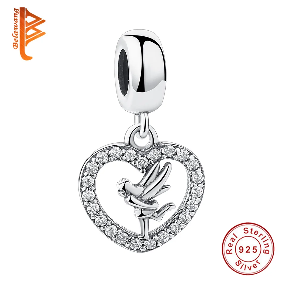BELAWANG Sterling Silver Little Angle CZ Crystal Pendant Charm fit Original 925 Silver DIY Women Jewelry Making
BELAWANG Sterling Silver Little Angle CZ Crystal Pendant Charm fit Original 925 Silver DIY Women Jewelry Making
