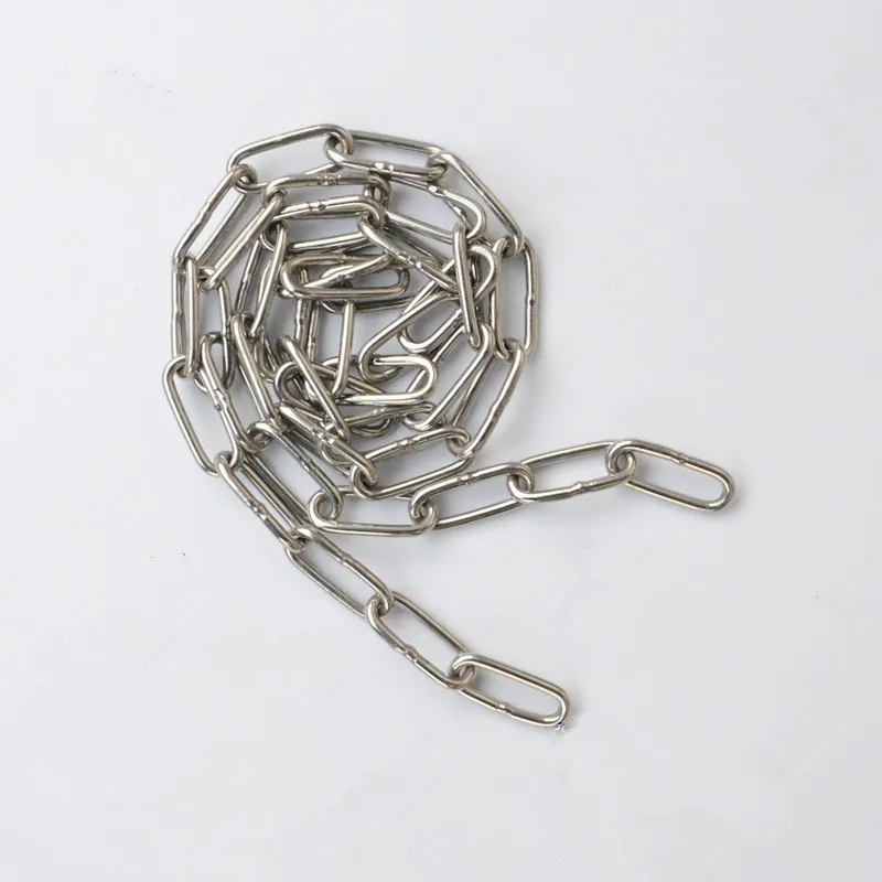 Wholesale M1.5 Small Stainless Steel Standard Chain Ordinary Chain Mild Steel Link Chain,1.5 mm Wire Diameter x (1-5)m Length
Wholesale M1.5 Small Stainless Steel Standard Chain Ordinary Chain Mild Steel Link Chain,1.5 mm Wire Diameter x (1-5)m Length