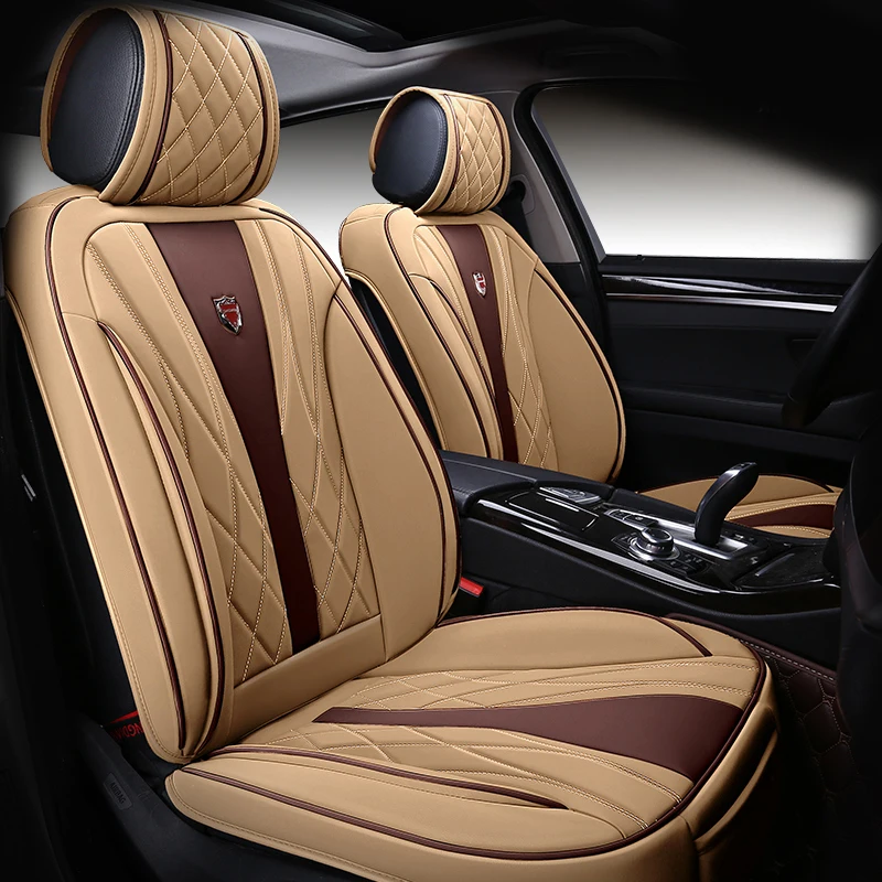 New Four Seasons Luxury leather General Car Seat Cover For BMW Audi Toyota Honda Ford Car Styling
New Four Seasons Luxury leather General Car Seat Cover For BMW Audi Toyota Honda Ford Car Styling