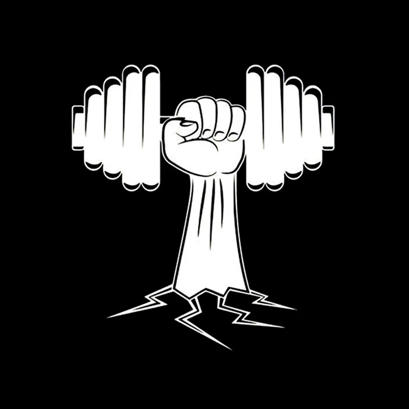 12.8CM*13.9CM Fashion Fitness Sports Weightlifting Vinyl Creative Silhouette Black/Silver Car Sticker S9-0622
12.8CM*13.9CM Fashion Fitness Sports Weightlifting Vinyl Creative Silhouette Black/Silver Car Sticker S9-0622