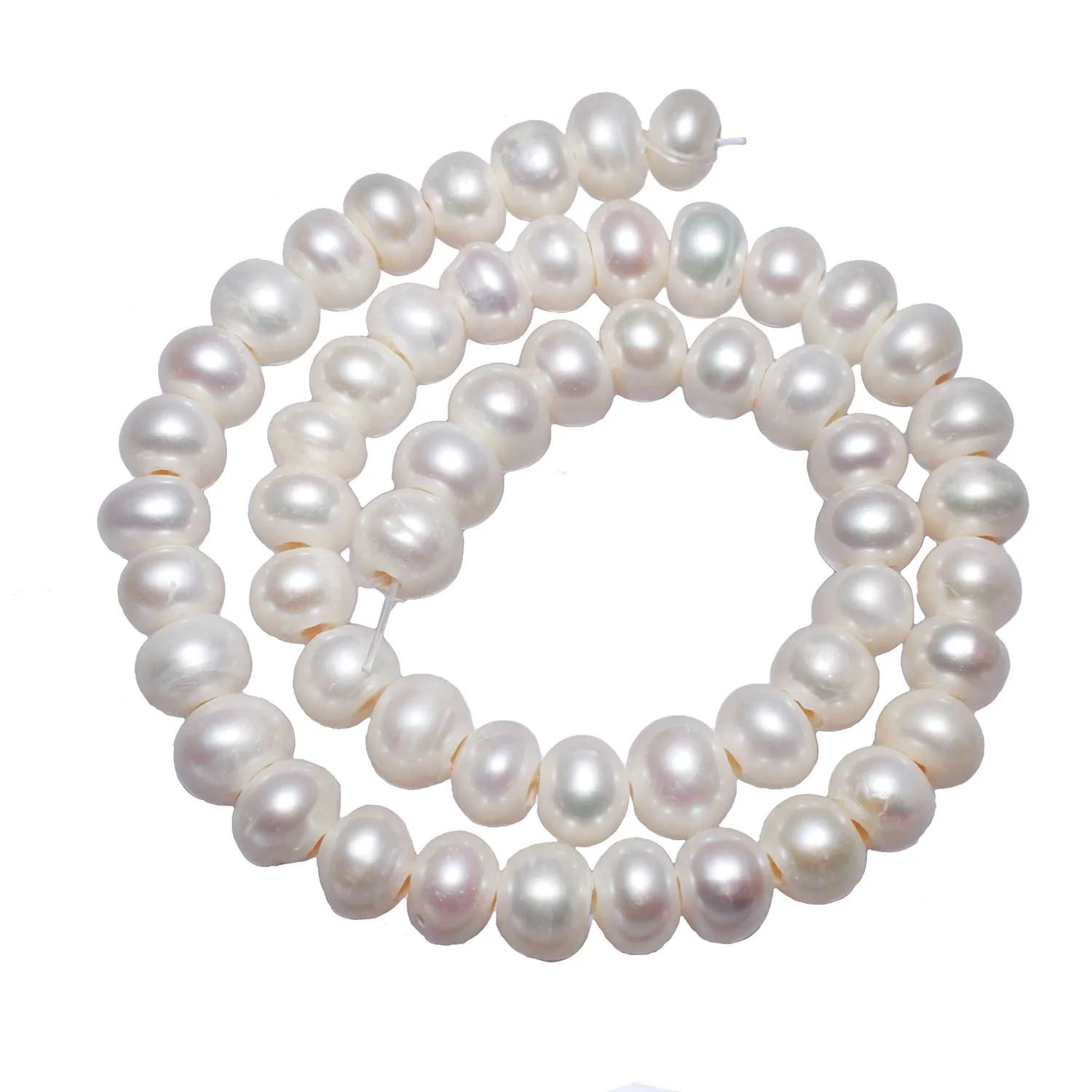 Cultured Potato Freshwater Pearl Beads Natural White 9-10mm Approx 2mm Sold Per 15.5 Inch Strand
Cultured Potato Freshwater Pearl Beads Natural White 9-10mm Approx 2mm Sold Per 15.5 Inch Strand