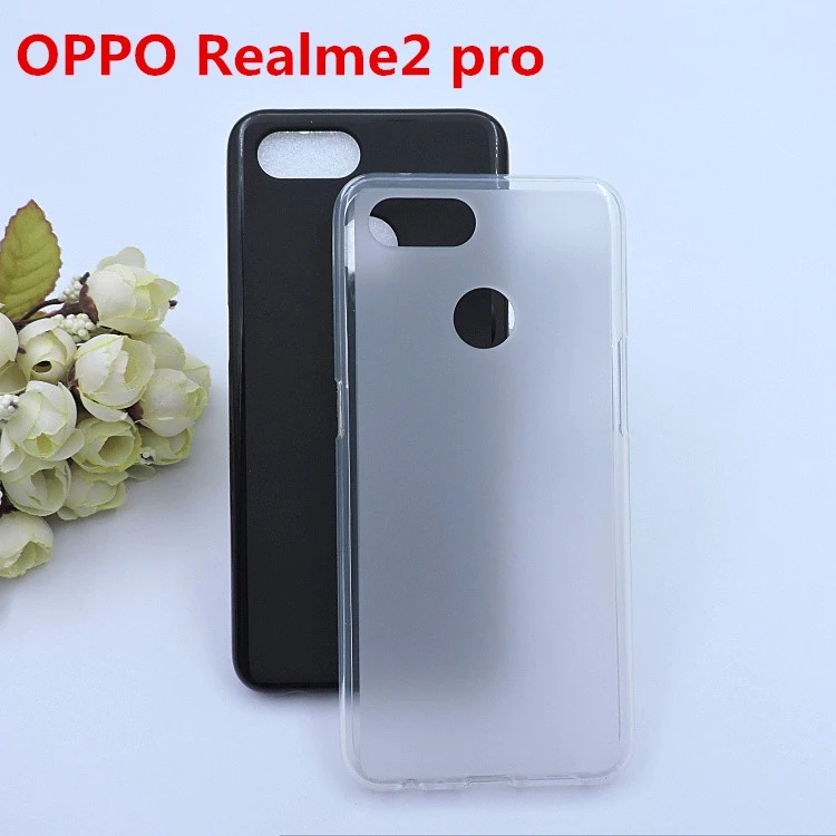 Силиконовый ТПУ защитный чехол для Realme 2 Pro телефона Realme2 из силикагеля мягкий