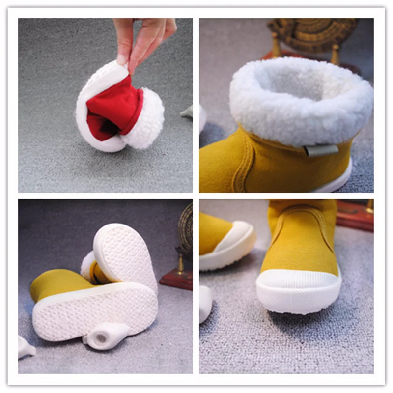Children's Toddlers Warm Cotton Snowboots Slip-on Boys Girls Boots Anti-skid Kids Shoes 7-13.5 Size
Children's Toddlers Warm Cotton Snowboots Slip-on Boys Girls Boots Anti-skid Kids Shoes 7-13.5 Size