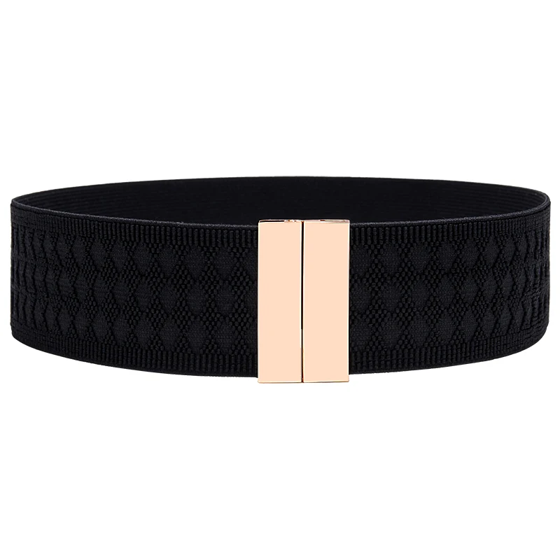 Fashion Elastic Wide Belt For Women Stretch Waistbands For Dress Lady Black Cummerbunds Party Adornment For Femme
Fashion Elastic Wide Belt For Women Stretch Waistbands For Dress Lady Black Cummerbunds Party Adornment For Femme