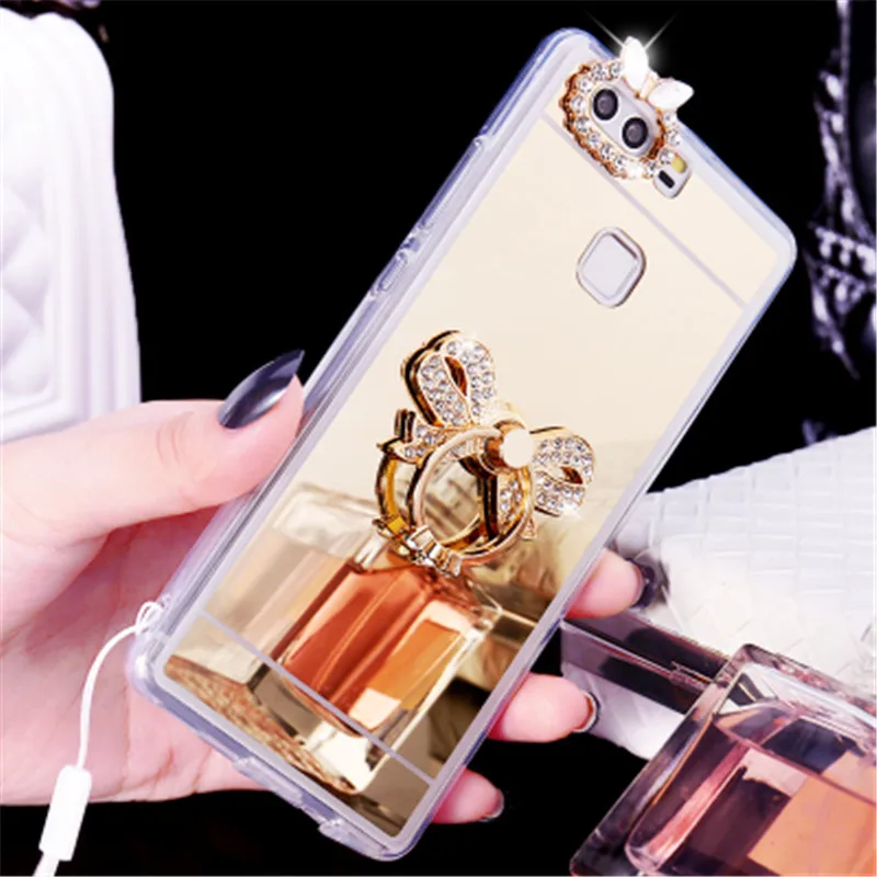 Модный зеркальный блестящий чехол для телефона Huawei Honor 8 v8 9 v9 v10 волшебный