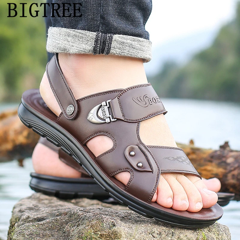 Man Sandals Leather Shoes Open Shoes Men Beach Sandals Summer Sandals Men Slide Slipper Zapatos De Hombre Calzado Hombre Ayakkab
Man Sandals Leather Shoes Open Shoes Men Beach Sandals Summer Sandals Men Slide Slipper Zapatos De Hombre Calzado Hombre Ayakkab
