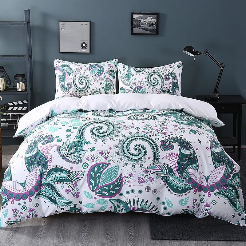 Free shipping bohemian pattern green floral plant without comforter 1pc duvet cover&2pcs pillow cases home textile PX
Free shipping bohemian pattern green floral plant without comforter 1pc duvet cover&2pcs pillow cases home textile PX