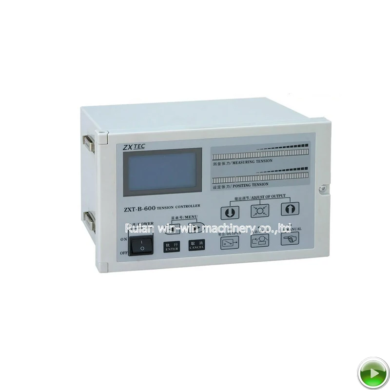 ZXT-B-600 digital web unwind rewind automatic tension controller without Load Cell
ZXT-B-600 digital web unwind rewind automatic tension controller without Load Cell