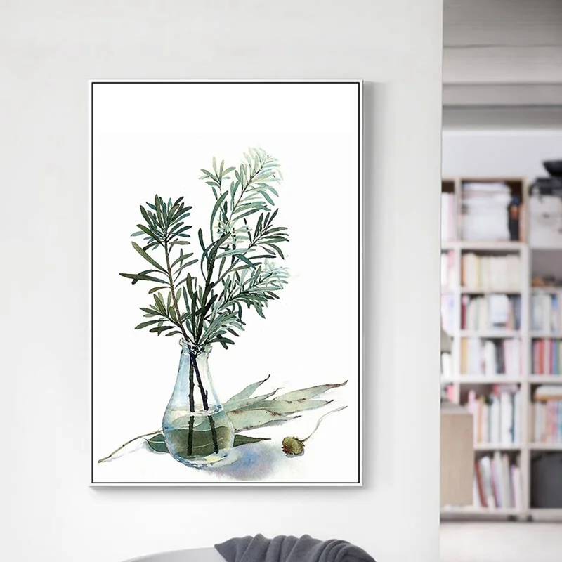 Nordic Minimalist Glass Bottle Green Plant Leaves Poster A4 Art Print Wall Pictures Fresh Canvas Painting Living Room Home Decor
Nordic Minimalist Glass Bottle Green Plant Leaves Poster A4 Art Print Wall Pictures Fresh Canvas Painting Living Room Home Decor