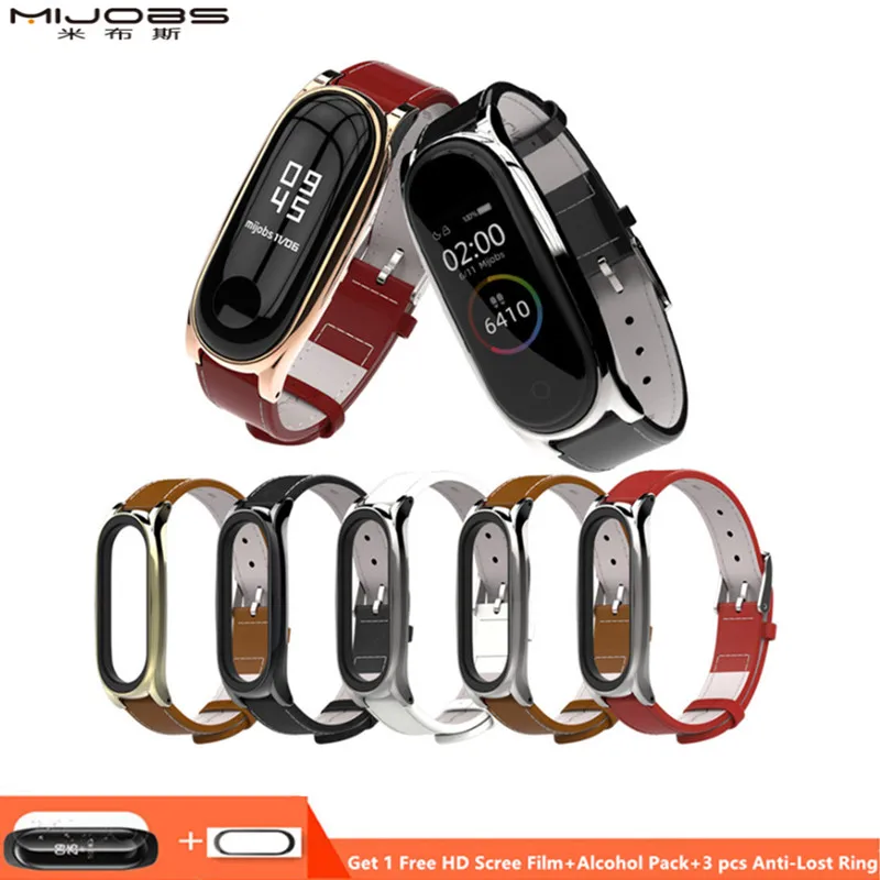 Браслет Mijobs Mi band 3/4, ремешок на запястье из натуральной кожи для Xiaomi Mi Band 3/4, Безвинтовой ремешок на запястье, смарт-ремешок для замены Miband 3
Браслет Mijobs Mi band 3/4, ремешок на запястье из натуральной кожи для Xiaomi Mi Band 3/4, Безвинтовой ремешок на запястье, смарт-ремешок для замены Miband 3