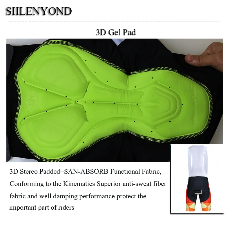 Siilenyond 2019 Men Summer Cycling Shorts With 3D Gel Pad Comfortable Mountain Bike Cycling Clothing Racing Bicycle Clothes
Siilenyond 2019 Men Summer Cycling Shorts With 3D Gel Pad Comfortable Mountain Bike Cycling Clothing Racing Bicycle Clothes