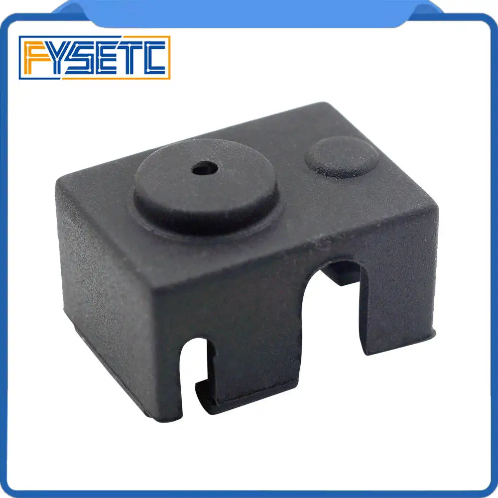 2pcs Updating PT100 Block Silicone Black Sock Kit For DIY V6 Hotend Prusa i3 MK3 3D Printer Heated Block
2pcs Updating PT100 Block Silicone Black Sock Kit For DIY V6 Hotend Prusa i3 MK3 3D Printer Heated Block