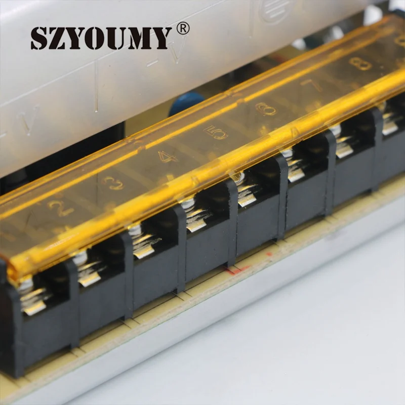SZYOUMY Promotion 12V 30A 360W Switch Power Supply Switching Driver Adapter for Transformer LED Strip Light Display 110V/220V
SZYOUMY Promotion 12V 30A 360W Switch Power Supply Switching Driver Adapter for Transformer LED Strip Light Display 110V/220V