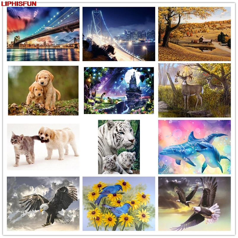 5D Full Drill Diy Diamond Painting Cross Stitch Resin Square/round Diamond Embroidery Decoration animal dog eagle dolphin tiger
5D Full Drill Diy Diamond Painting Cross Stitch Resin Square/round Diamond Embroidery Decoration animal dog eagle dolphin tiger
