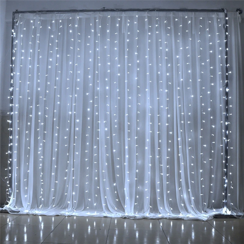 New 3x3m 300 LED Icicle fairy String Lights Christmas led Wedding Party Fairy Lights garland Outdoor Curtain Garden Decor
New 3x3m 300 LED Icicle fairy String Lights Christmas led Wedding Party Fairy Lights garland Outdoor Curtain Garden Decor