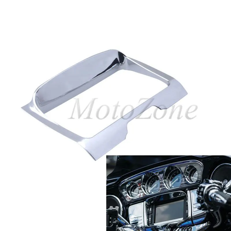 Motorcycle Parts Chrome Tri-Line Stereo Trim Cover Compatibility For Harley Touring Electra Street Glide Tri Glide 2014-2018
Motorcycle Parts Chrome Tri-Line Stereo Trim Cover Compatibility For Harley Touring Electra Street Glide Tri Glide 2014-2018