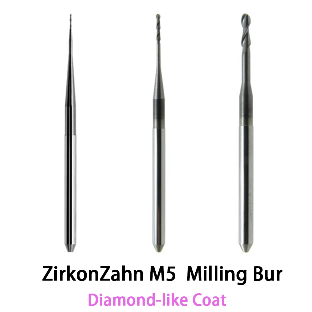 Фрезерный Бур ZirkonZahn CADCAM с хвостовиком 3 мм, с покрытием из DLC, совместим с M5, M3
Фрезерный Бур ZirkonZahn CADCAM с хвостовиком 3 мм, с покрытием из DLC, совместим с M5, M3