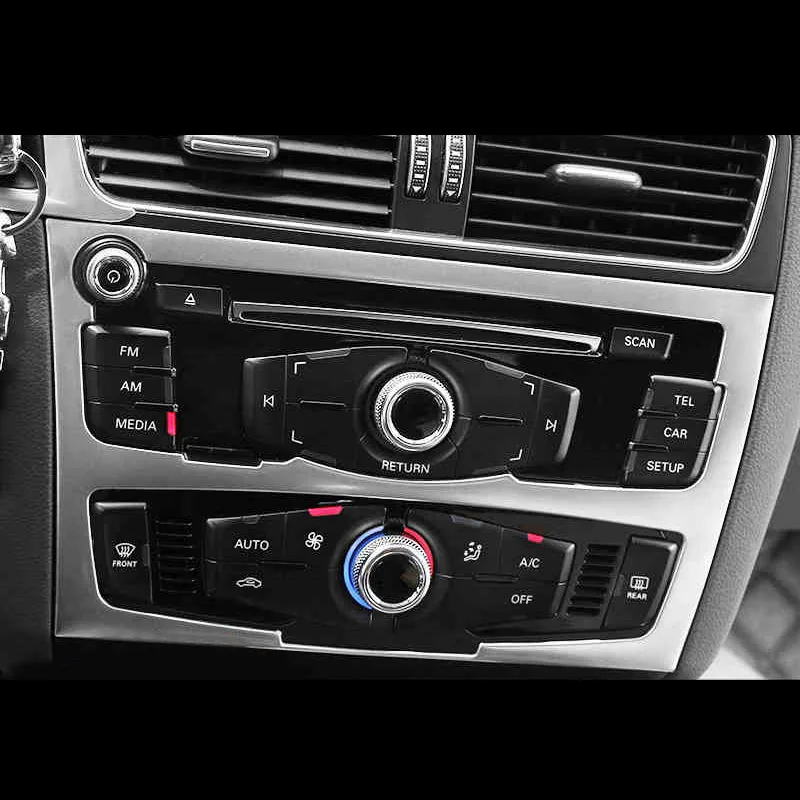 Stainless Panel Center Control Buttons Frame Cover Trim For Audi A4 B8 2009-2012
Stainless Panel Center Control Buttons Frame Cover Trim For Audi A4 B8 2009-2012