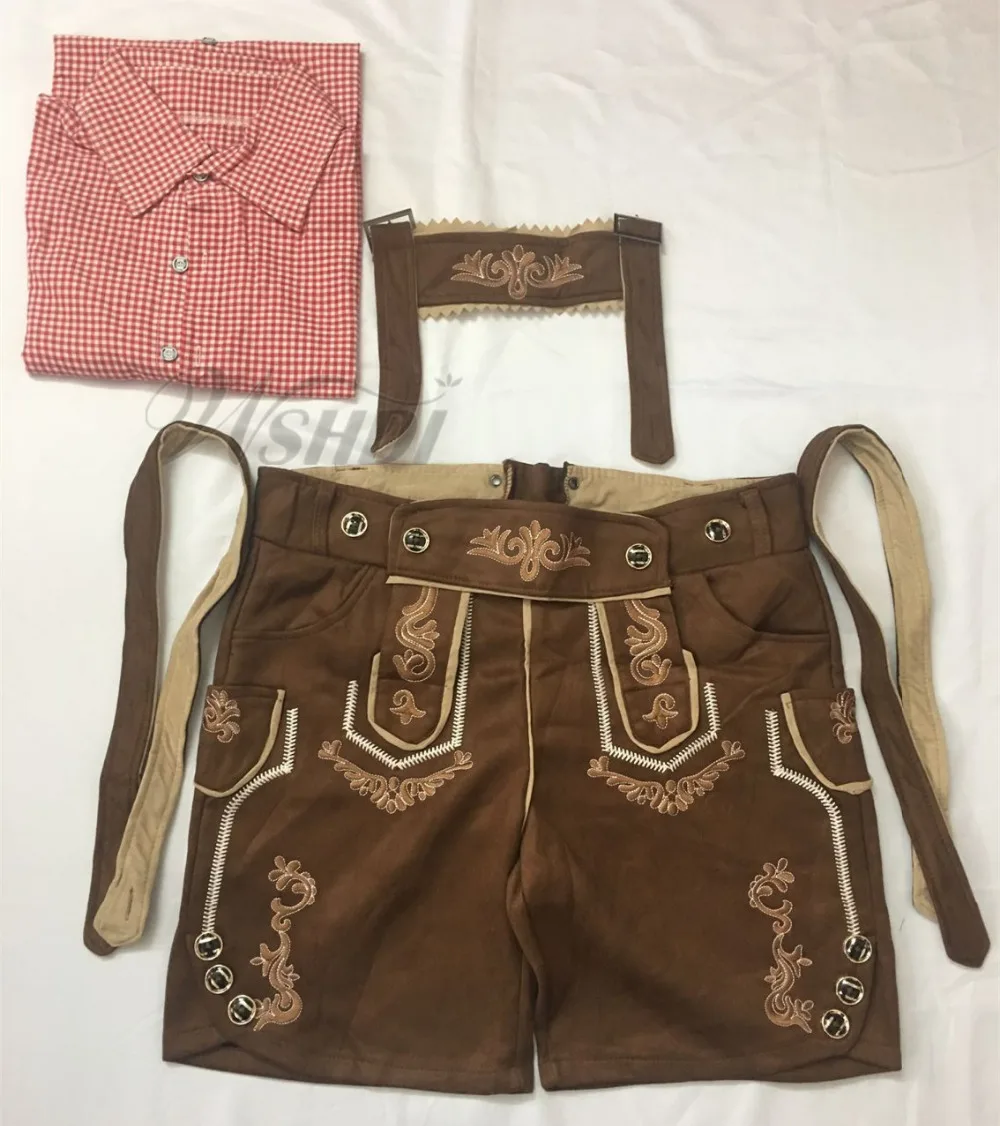 High Quality Oktoberfest Costume Lederhosen Bavarian Octoberfest German Festival Beer Cospaly Halloween For Men Clothing
High Quality Oktoberfest Costume Lederhosen Bavarian Octoberfest German Festival Beer Cospaly Halloween For Men Clothing