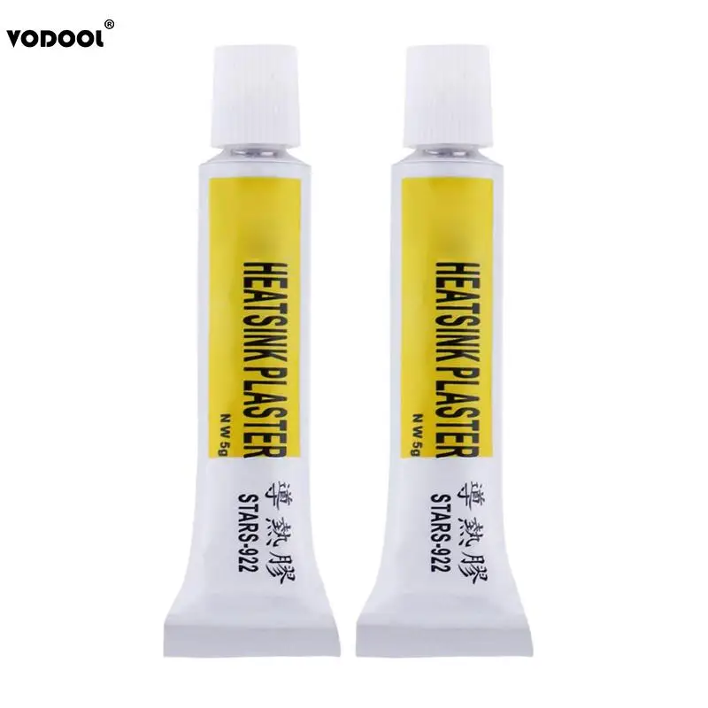 Thermal Paste Conductive Heatsink Plaster Viscous Adhesive Glue For Chip VGA RAM LED IC Cooler Radiator Cooling Sticky Props
Thermal Paste Conductive Heatsink Plaster Viscous Adhesive Glue For Chip VGA RAM LED IC Cooler Radiator Cooling Sticky Props
