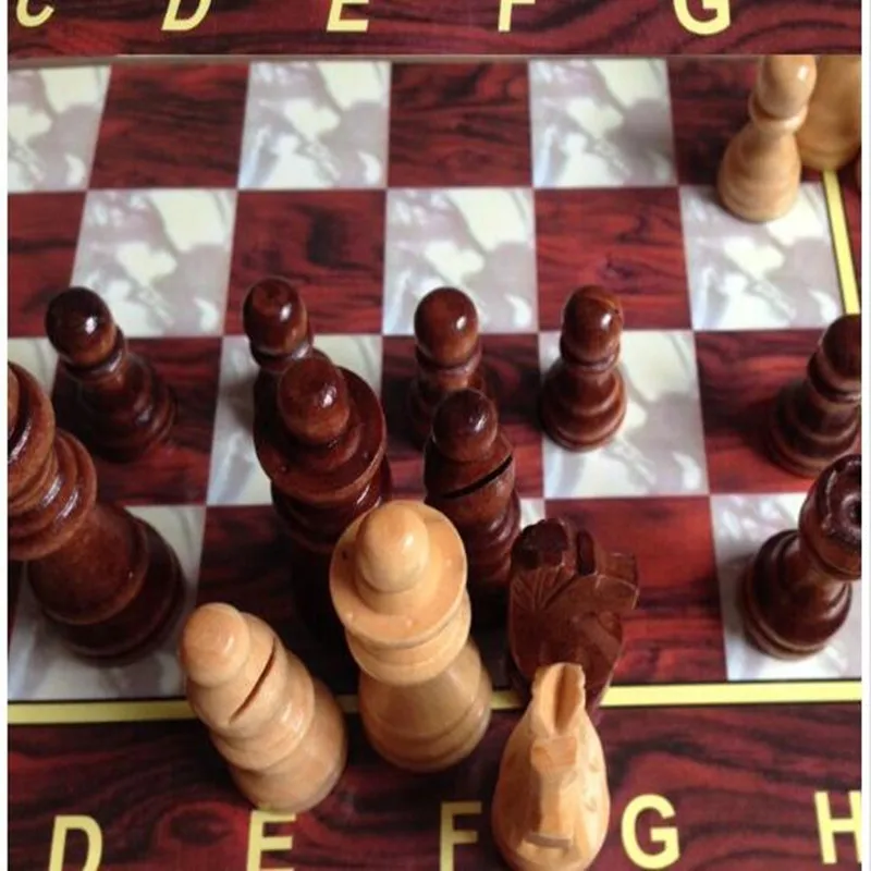 Foreign Trade Boutique Imitations Thickened Plate Folding Lines Wooden Chess Pieces 2.5 Inches
Foreign Trade Boutique Imitations Thickened Plate Folding Lines Wooden Chess Pieces 2.5 Inches