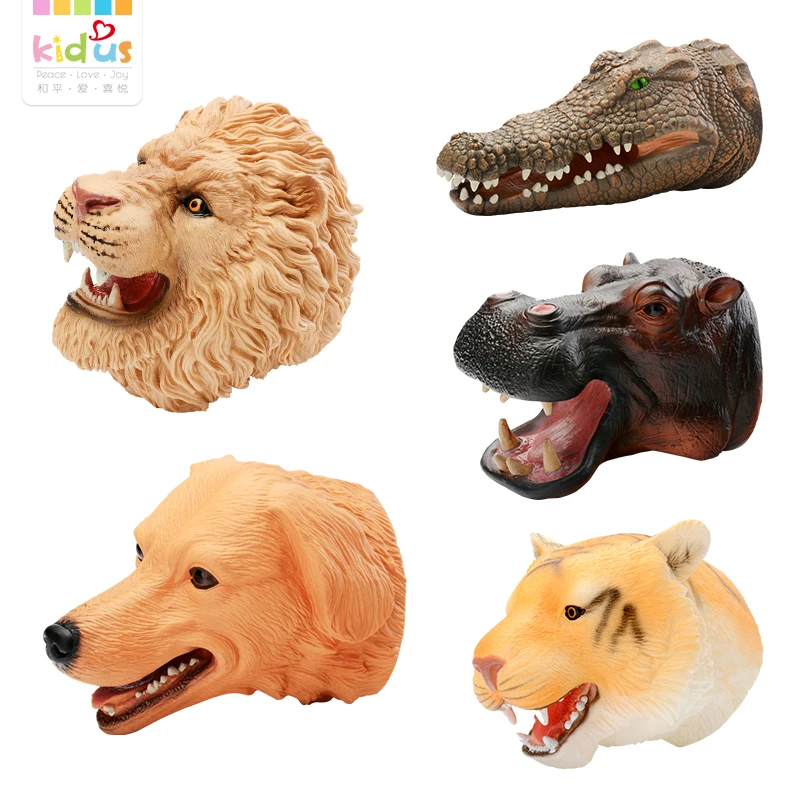 Kidus Plastic Animal Hand Puppet Toy For Children Early Learning Animal Shape 5 Models
Kidus Plastic Animal Hand Puppet Toy For Children Early Learning Animal Shape 5 Models