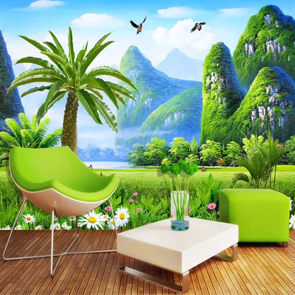 Nature Landscape Custom 3D Photo Wallpaper Large Mural Wallpaper Painting Living Room Sofa TV Wall Papers Papier Peint Mural 3D
Nature Landscape Custom 3D Photo Wallpaper Large Mural Wallpaper Painting Living Room Sofa TV Wall Papers Papier Peint Mural 3D