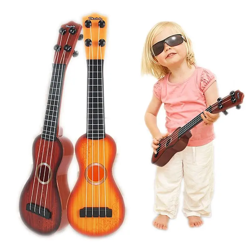 Baby musical toys fun simulation guitar Children's educational toy early childhood fun musical instruments for kids mini Ukulele
Baby musical toys fun simulation guitar Children's educational toy early childhood fun musical instruments for kids mini Ukulele