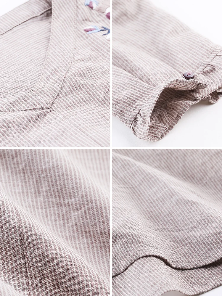 Plus Size 4xl Women's Blouse Embroidered Cotton And Hemp Top Female Casual Women's Shirt Embroidery Blusas Camisas Mujer
Plus Size 4xl Women's Blouse Embroidered Cotton And Hemp Top Female Casual Women's Shirt Embroidery Blusas Camisas Mujer