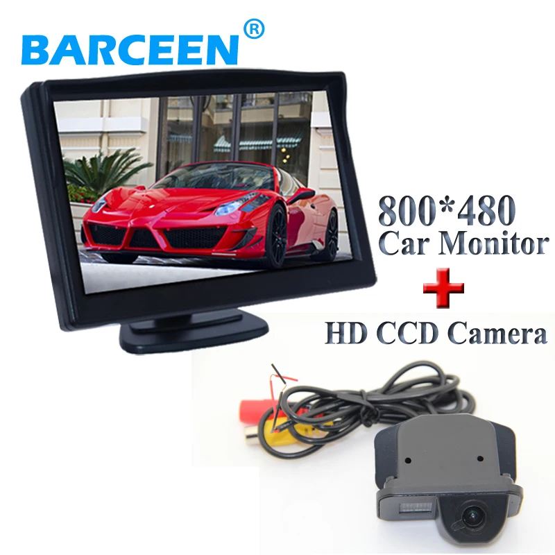 5" car rear view monitor 800*480 with car parking camera bring 170 wide angle for Toyota Corolla 2011/2012/2013
5" car rear view monitor 800*480 with car parking camera bring 170 wide angle for Toyota Corolla 2011/2012/2013