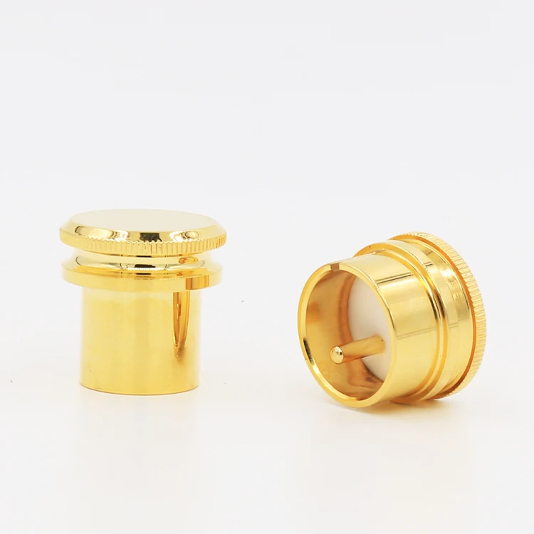 Hifi Noise Stopper Gold Plated Copper XLR Plug Caps XLR Protect Caps
Hifi Noise Stopper Gold Plated Copper XLR Plug Caps XLR Protect Caps