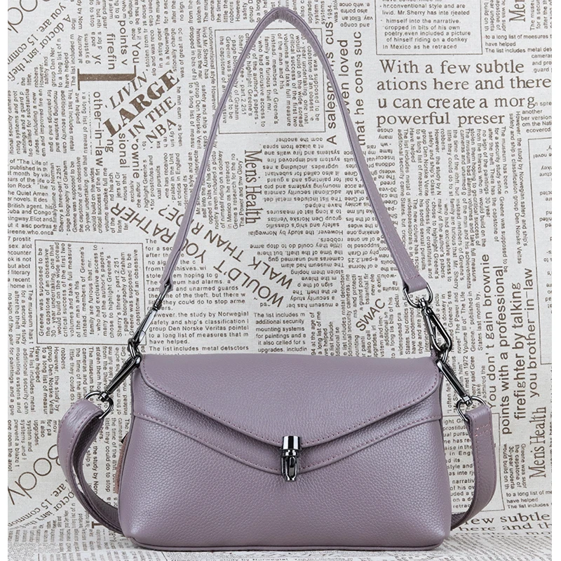 COMFORSKIN Brand Guaranteed 100% Cowhide Metal Lock Women's Messenger Bag European And American Envelope Style Ladies Handbags
COMFORSKIN Brand Guaranteed 100% Cowhide Metal Lock Women's Messenger Bag European And American Envelope Style Ladies Handbags