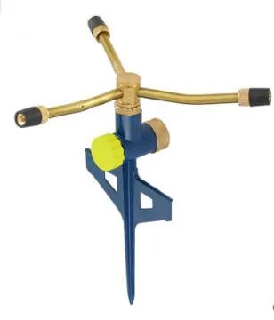 Spike Three-arms self-rotating nozzle with 1/2'' female thread easily assembled 360 degree watering coverage
Spike Three-arms self-rotating nozzle with 1/2'' female thread easily assembled 360 degree watering coverage