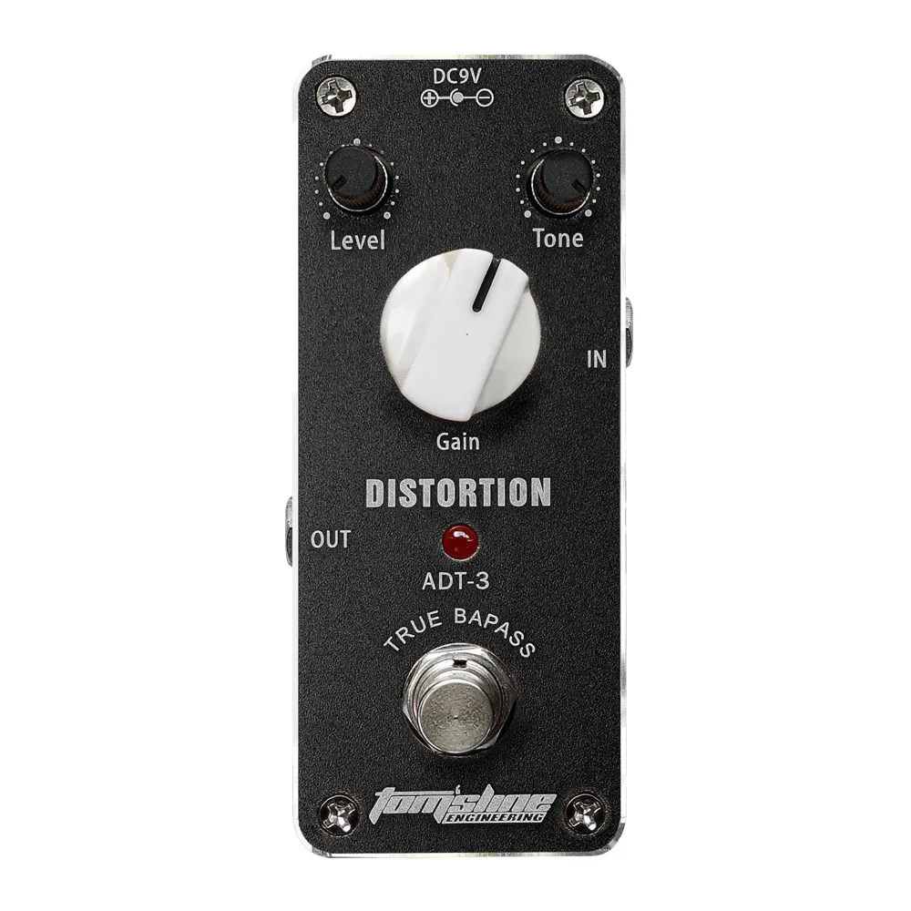 AROMA ADT-3 Distortion MINI Guitar Effect Pedal True Bypass Guitara CE ROHS Guitarra Accessories with Fastener Tape
AROMA ADT-3 Distortion MINI Guitar Effect Pedal True Bypass Guitara CE ROHS Guitarra Accessories with Fastener Tape