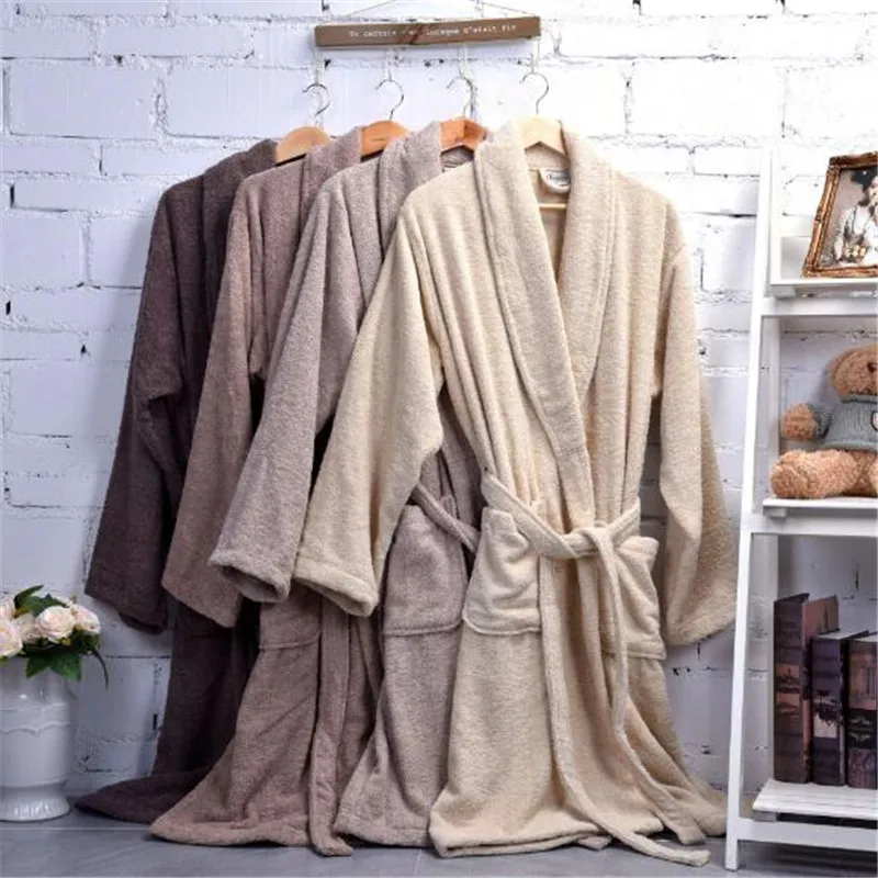 Winter Autumn Thickening Men'S Robes Lover Nightgown Sleepwear Long Unisex Pajamas Male Belt Long Sleepwear Clothing Ds5089
Winter Autumn Thickening Men'S Robes Lover Nightgown Sleepwear Long Unisex Pajamas Male Belt Long Sleepwear Clothing Ds5089