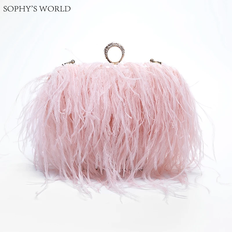 Luxury Feathers Handbags For Women Clutch Evening Bag Female Mini Tote Purse Diamond Party Weeding Bag Chains Shoulder Bag
Luxury Feathers Handbags For Women Clutch Evening Bag Female Mini Tote Purse Diamond Party Weeding Bag Chains Shoulder Bag