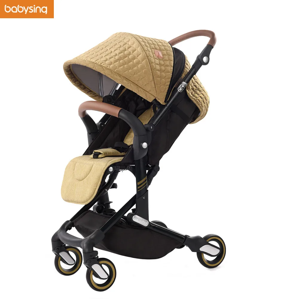 Babysing I GO Push Car Высокая Пейзаж Портативный Легкий Детские Коляски складной коляски